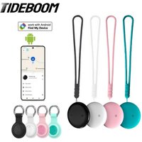 Tideboom Smart Tracker Waterproof Global Positioning Works with Android Google Find My Device Anti Loss airtag for Kids Elderly