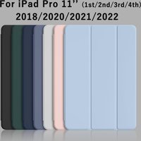 Tri-fold Flip Case For iPad Pro 11 inch (1st/2nd/3rd/4th) 2018/2020/2021/2022 Magnetic Stand PU Leather Protective Cover