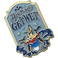Splash Mountain You May Get Wet Logo Enamel Pin Kawaii Brer Rabbit Badge Fantasy Park Fans Gift Collection