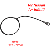 17251ZX60A for Nissan Qashqai X-trail T32 Sylphy Livina Bluebird Tiida for Infiniti Car Fuel Tank Cap Cover Cable Line Rope