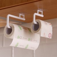 Self-Adhesive Paper Towel Holder No Drill Adhesive Paper Towel Rack for Kitchen bathroom roll holder toilet paper holder
