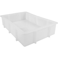 Large Rectangle Silicone Mold for Epoxy Resin Deep Tray Resin Casting Mold for Flower Preservation DIY Crafts Home Decoration