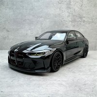 1:24 BMW M3 G80 Coupe Model Sportowego Auta z Odlewu Stopu Metalu, Metalowy Model Samochodu Wyścigowego, Wysoka Symulacja, Dźwięk i Światło, Prezent dla Dzieci
