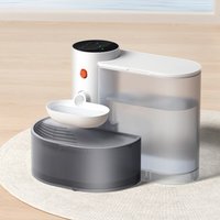 Smart Pet Water Fountain 3L/100oz Automatic Cat Water Fountain No Filter Pet Drinking Dispenser for Cats and Small Dogs