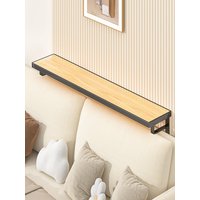 Sofa Back Wall Shelf Bedroom Side Table Living Room Long Bar Rack No Assembly Required Iron Material Rectangular Shape