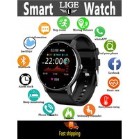 LIGE Ladies Smart Watch Bluetooth Call Watch Sport Fitness Heart Rate Monitor Blood Oxygen Lady Smartwatch For Women IOS Android