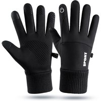 AliExpress NONE Autumn Winter Cycling Gloves Warm Men Women Hiking Anti-Slip Gloves Sports Fleece Motorcycle Drive Touch-Screen Outdoor Gloves