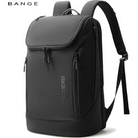 BANGE New Casual Nylon Soft Anti-Wrinkle Men Backpack for 15.6 inch Laptop Waterproof Travel Bag with Lightweight Male Backpacks