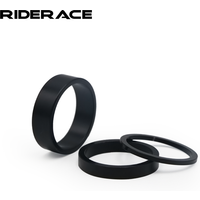 2/5/10mm Bicycle Fork Washer Stem Headset Aluminum Alloy MTB Bike Fork Stem Spacers Raise Handlebar Ring Cycling Accessories