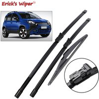 Erick's Wiper Front & Rear Wiper Blades Set For Fiat Panda MK3 2012 - 2023 Windshield Windscreen Window Rain Brushes 24"15"12"