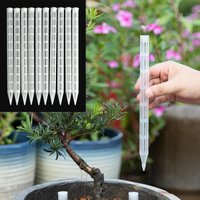 10Pcs Plant Aeration Tubes Plastic 21cm DIY Airflow System Deep Watering Tool For Pots Gardening Root Ventilation