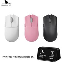 Darmoshark M3Micro V2 Gaming Mouse PAW3950 Dual 8K Wireless Game Macro Small Hand Mouse Nordic N54L 30Kdpi 42g Lightweight Mice