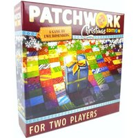 New Patchwork Christmas Board Game for Two Players Funny Party Games Paper Cards English Version Patch Wars Strategy Board Games