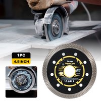 TOLESA 1PC 115mm Super Thin Diamond Saw Blade, Granite Marble Cutting Disc Porcelain Tile Ceramic, Saw Blades for Angle Grinder