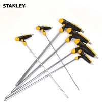 Stanley Long T handle Allen keys 8mm 7mm 6mm 5mm 4mm 3mm 2.5mm 2mm Hexagonal Key Ball Tips Professional Screwdriver T-shaped