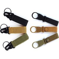 Herren-Leinwandverschluss, bunter Schlüsselanhänger, Militär-Nylon-Metallknopf, Austernmundform, Paste-Gürtel, coole Legierungsschnalle, Herren-Adlergürtel