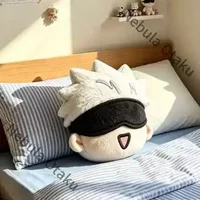 Jujutsu Kaisen Satoru Gojo Cushion Seat Cushions Bedchamber Throw Pillow Cosplay Colleagues Adorable Anime Peripheral Souvenir