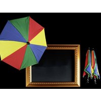 Magic Frame Umbrella Production Illusion Prop Stage Magic Trick Easy Performance Professional Show Magic Props Party Wedding