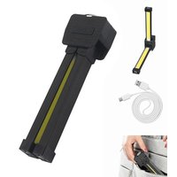 Gym Lamp For Posing,Portable Magnetic Led Flashlight With Hanging Hook,Waterproof LED 7th Gear Dimming Gym For Posing