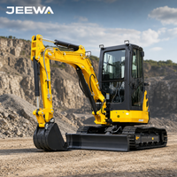 Excavator Mini 1.8 Ton 2.5Ton Hydraulic Small Digger Micro Bagger for Farm Garden Construction Multifunctional Free Shipping
