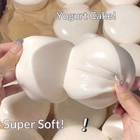 Soft Yogurt Cake Bread Squeeze Toy for Stress Relief Slow Rising Sensory Play