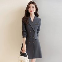 Solid Long Blazers Women 2026 New Fashion Casual Coats Office Ladies Work Business Blazer Jacket Female Windbreakers Outerwear
