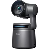 OBSBOT Tail Air NDI Streaming Camera 4K, AI Tracking PTZ Camera with APP, Gesture Control, HDMI/USB-C/Wireless Webcam for Stream