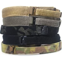 Tactical 38mm Inner Belt G Hook Quick Detach Metal Buckle Outdoor Lightweight Bison Waist Belt Hunting Accessories