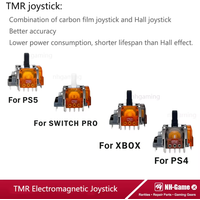 50PCS/100PCS TMR Electromagnetic Joystick For PS5 Controller 3D Analog Stick Rocker Sensor Module For PS4 For Xbox Series X/S