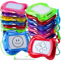 1/3/6Pcs Erasable Magnetic Drawing Board Keychain, Mini Portable Graffiti Painting Notebook, Backpack Pendant, Perfect Birthday Gift