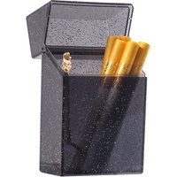 portable flip up Cigarette Box Anti pressure Sealed Cigarette case Transparent 20 pack Cigarette pack large capacity Men Gift