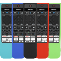 Silicone Remote Control Case Compatible With Philips SRC-3215-01 SRC-3215-06 SRC-3216-12 SRC-3216-06S TV Remote Shockproof Prote
