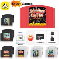 5400 In 1 SummerCart 64 Open Source Game Card For Nintendo 64 Console SC64 Cartridge Support GB/GBC/SNES/SFC Emulator 64DD Games