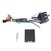 Car Android Radio CANBus Cable Power Wiring Harness Socket Adapter with CAN Bus Decoder for Alfa Romeo 147 159