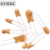 5PCS 15UF 22UF 47UF Tantalum Capacitor 16V 20V 25V 35V 50V 0.1UF 0.22UF 0.33UF 0.47UF 100UF 220UF 1UF 2.2UF 4.7UF 10UF DIP