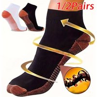 1/2pairs Compression Ankle Socks for Men & Women,Breathable Compression Socks for Running & Foot Care