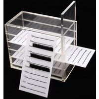 False Eyelashes Storage Box 5 Layers Acrylic Pallet Lash Holder Display Stand Tools
