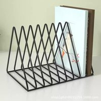 Storage Rack For Vinyl Records Magazine Multifunctional Vertical Creative European Art Collection Album Display Rack