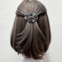 Fashion Vintage Hollow Alloy Flower Hair Clip Hair Accessory