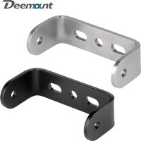Deemount U-Shaped Bike Seat post Carrier Rack Adaptor Mount Conversion Bracket Adapter Stainless Steel Bicycle Rear Shelf Stand