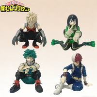 Hot Sale Anime My Hero Academia Midoriya Izuku Bakugou Katsuki Ochaco Uraraka Anime Figure Toys for Kids Gift