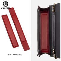 WUTA Leather Bag Base Shaper For Chanel Woc Purse Insert Portable Support Bottom Pad Handbag Inner Transformation Accessories