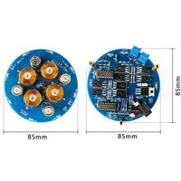 Delighted- Magnetic Levitation DIY Electronic Kit Experimental Coil Push-Down Module Circuit Welding Kit (Weight Bearing 50g)