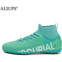 ALIUPS Size 31-45 Men Professional Soccer Shoes Sneakers Kids Futsal Football Shoes for Boys Girl
