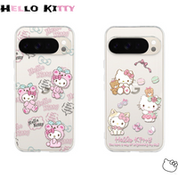 Korea Cute Girlish Sanrio Hello Kitty Clear TPU Case For Google Pixel 10A 10 9 Pro XL 9 8 7 Pro Ultra Thin Clear Anti-drop Cover