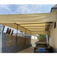 Factory Direct Beige Sun Shade Mesh Outdoor UV Block Heat Insulation For Balcony Patio