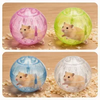 1-piece Transparent Acrylic Hamster Running Wheel, Escape-proof, Small,safe,portable,lightweight,multifunctional Pet Cage Design