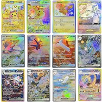PKM Proxy Cards Surging Sparks Latias Altaria Greninja Kingdra Pikacuu Birthday Hobbies Rare Collection Battle Cards Toys Gifts