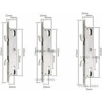 Sliding grille door double hook intelligent door lock body, can be locked and pressed to unlock Only selling lock bodies