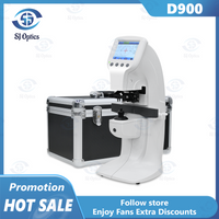 D-900 Focimeter Auto Lensmeter Optics Instruments Digital Lensometer With Uv Pd Printing D900 3.5''Colorful Monitor Screen New